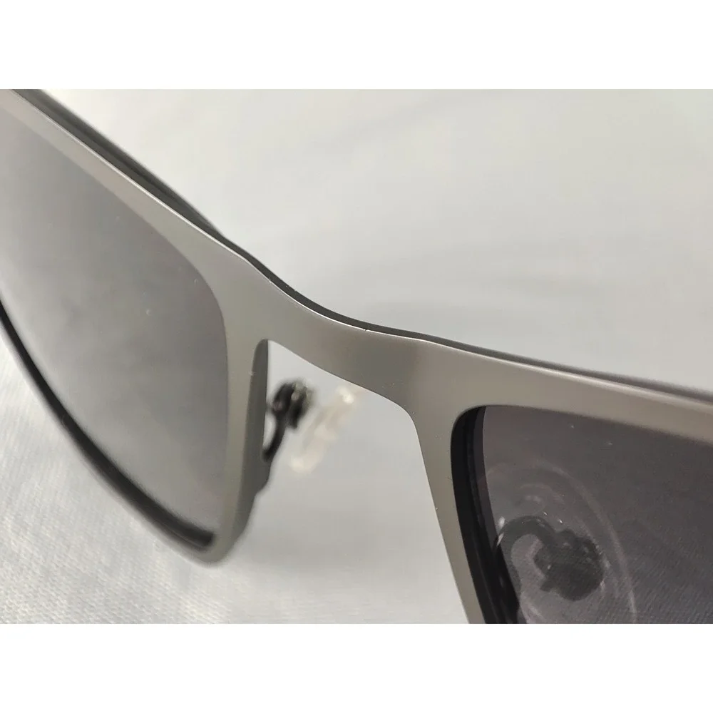 Kenneth Cole Reaction KC1329 09B Men's Sunglasses Gunmetal Rectangle 57mm NWT